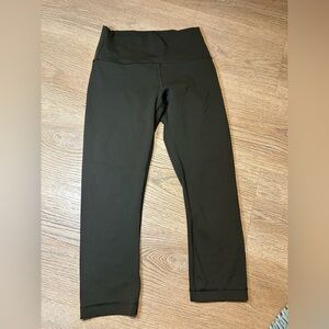 lululemon athletica Dark Green Leggings